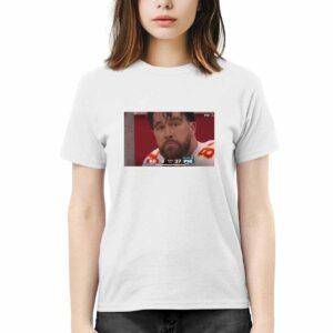 Travis Kelce Face In That Loss Eagles Vs Chiefs 6 37 Shirt