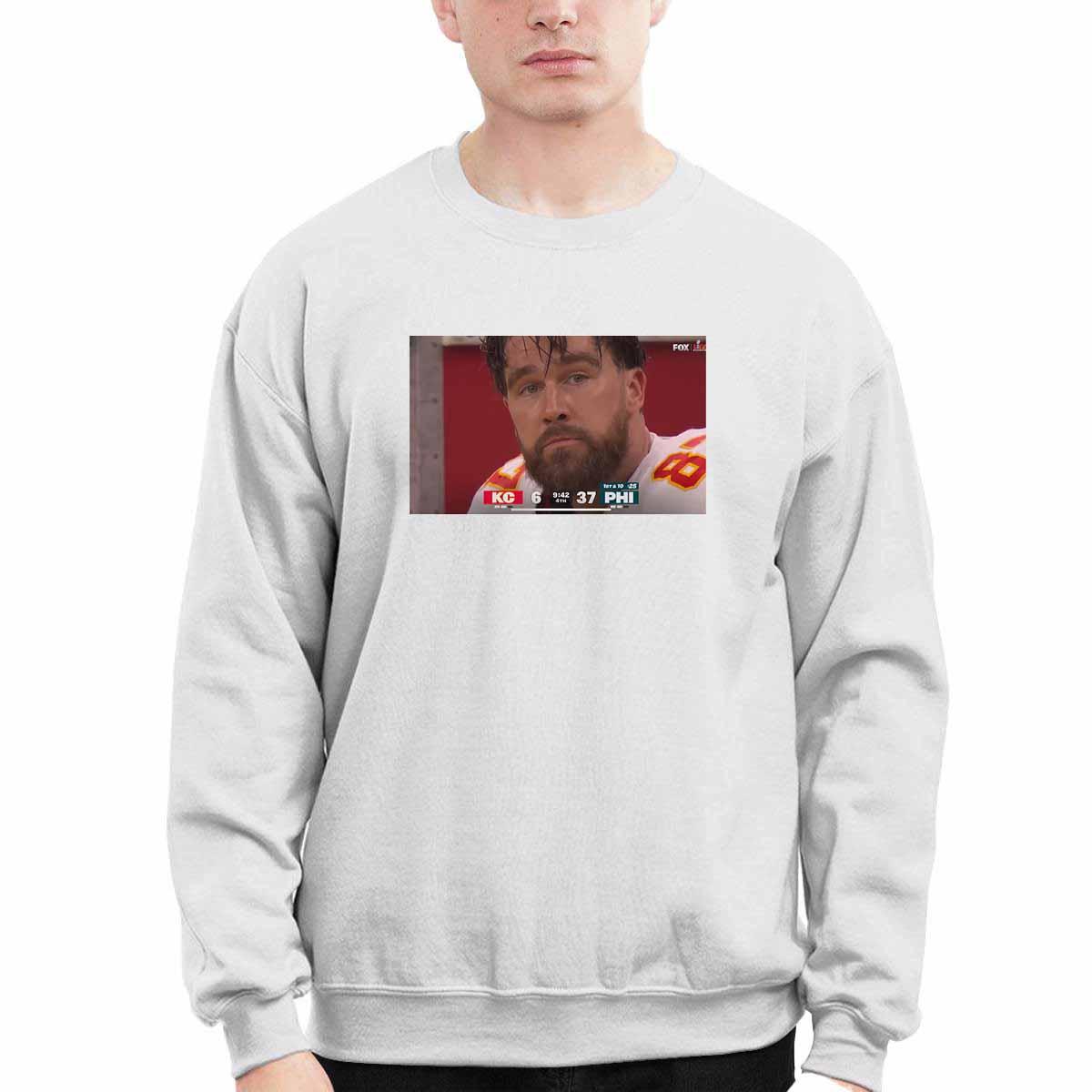 Travis Kelce Face In That Loss Eagles Vs Chiefs 6-37 Shirt Travis Kelce Face In That Loss Eagles Vs Chiefs 6-37 Shirt
