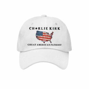 Unisex Charlie Kirk Great American Patriot Printed Hat