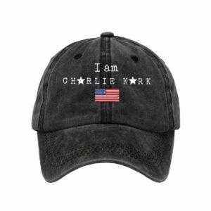 Unisex I Am Charlie Kirk Printed Hat 2 Unisex I Am Charlie Kirk Printed Hat