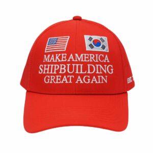 Us X Korea Make America Shipbuilding Great Again Hat