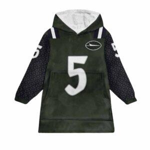 Wilson 5 Jets Unisex Blanket Hoodie 1 Wilson 5 Jets Unisex Blanket Hoodie