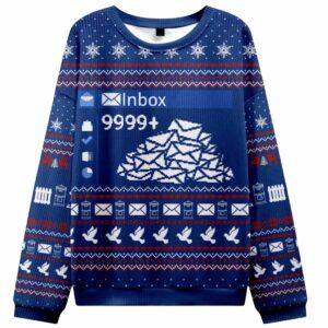 Work Emails During Holiday Christmas Ugly Sweater Work Emails During Holiday Christmas Ugly Sweater