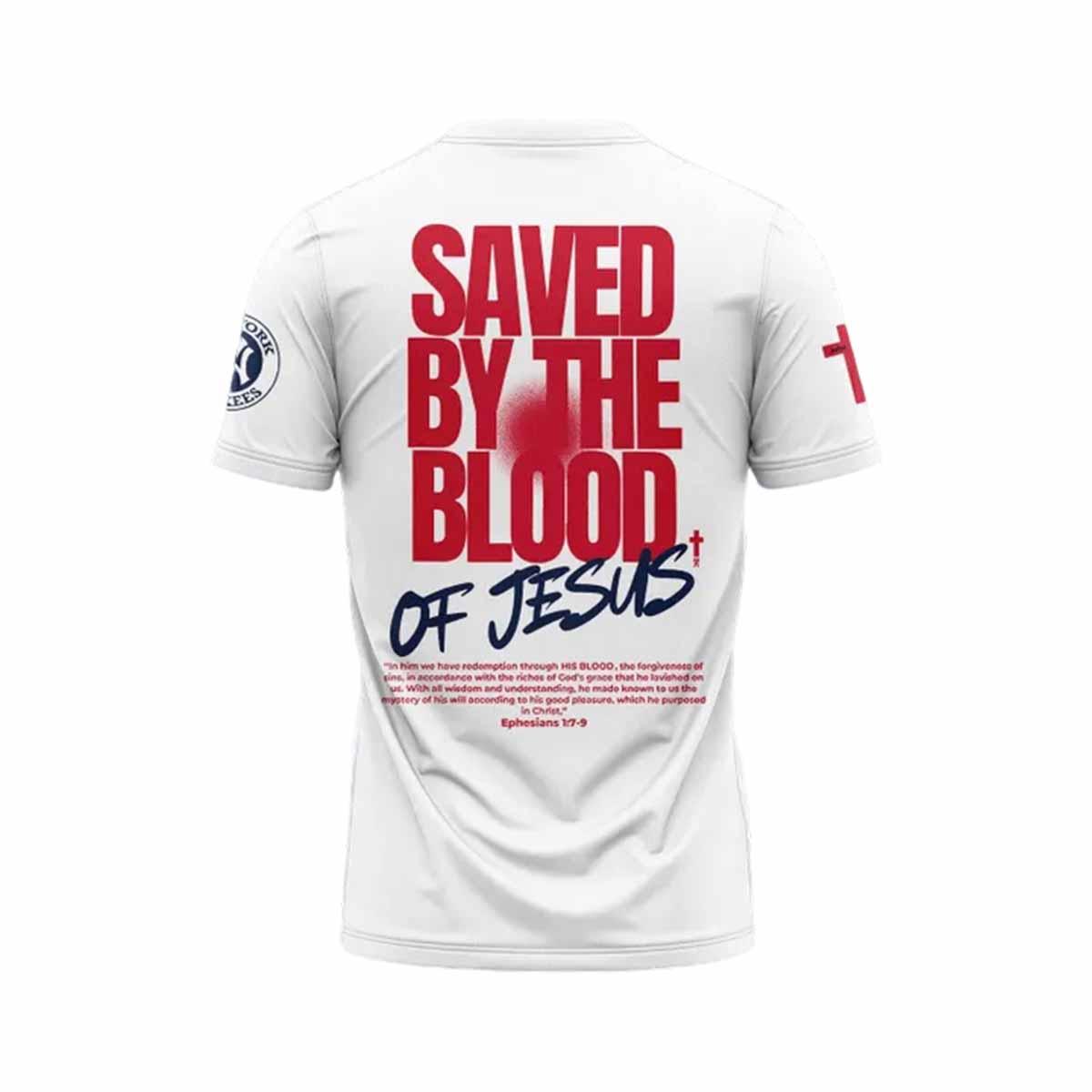 Yankees Jesus Won Saved By The Blood Shirt Yankees Jesus Won Saved By The Blood Shirt