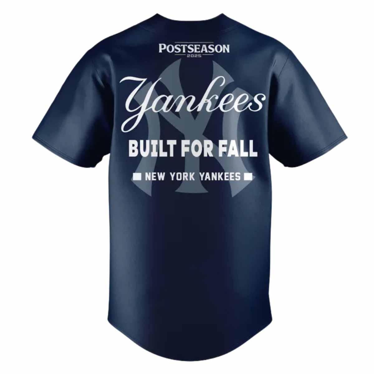 Yankees October Baseball Built For Fall 2025 Jersey Yankees October Baseball Built For Fall 2025 Jersey