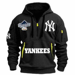 Yankees World Series 2025 Quarter Zip Hoodie 3 Yankees World Series 2025 Quarter Zip Hoodie