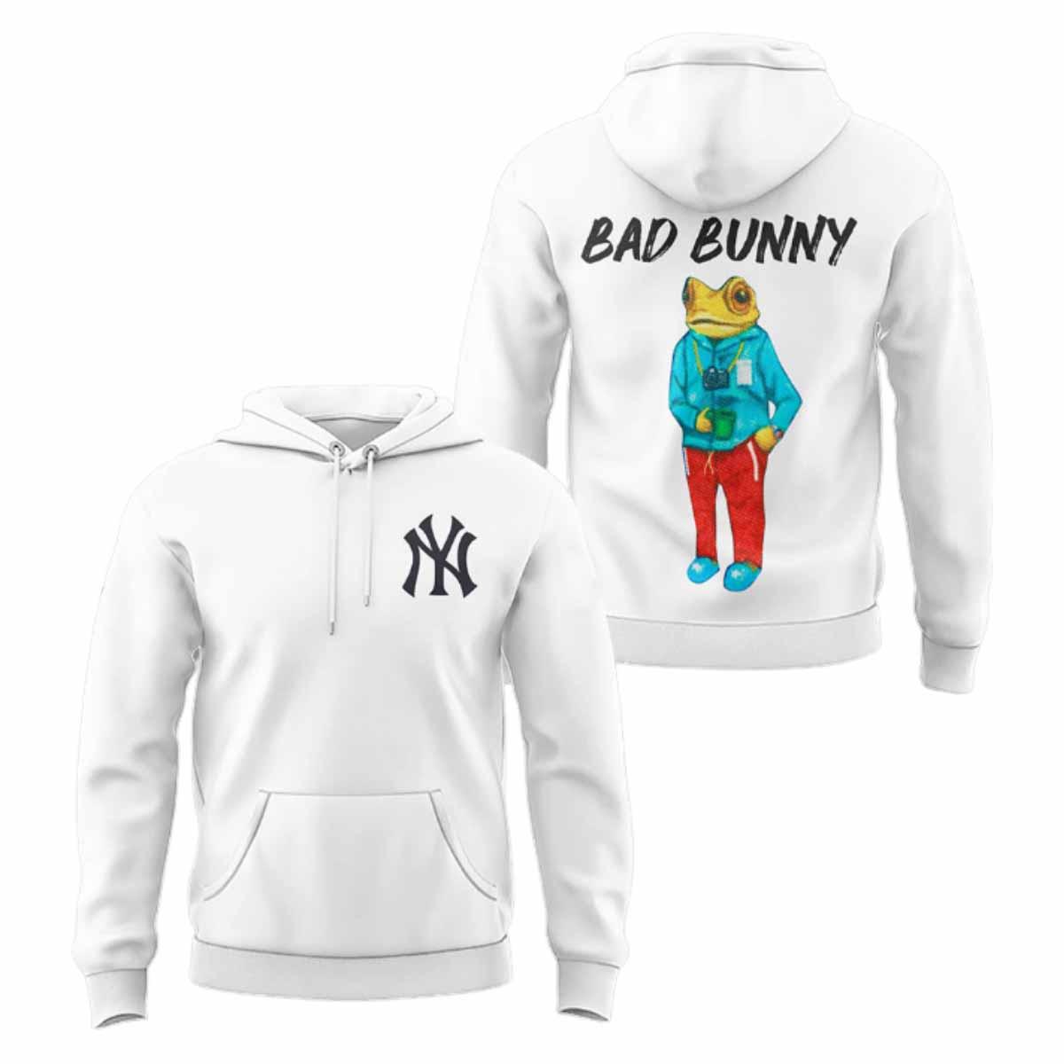 Yankees x Bad Bunny 2025 Hoodie Yankees x Bad Bunny 2025 Hoodie