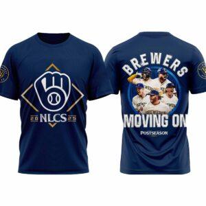 2025 Brewers NLCS Moving On Shirt 3 2025 Brewers NLCS Moving On Shirt