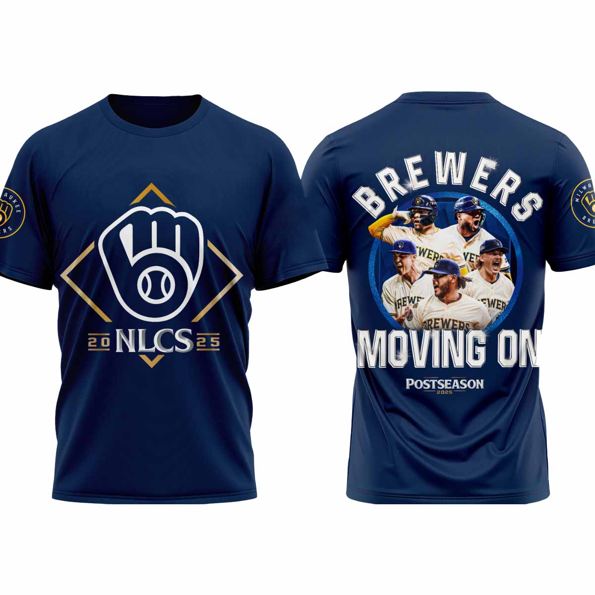 2025 Brewers NLCS Moving On Shirt 2025 Brewers NLCS Moving On Shirt