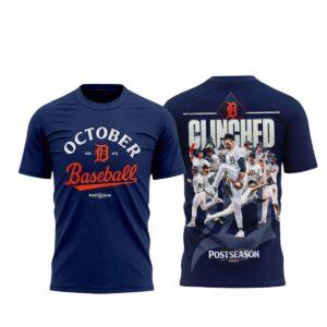 2025 Detroit October Baseball Shirt 2025 Detroit October Baseball Shirt