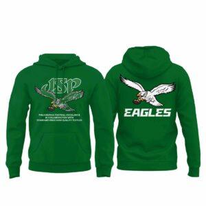 2025 Eagles JSP Kelly Green Hoodie 2025 Eagles JSP Kelly Green Hoodie