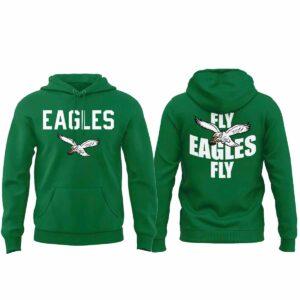 2025 Kelly Green Fly Eagles Fly Hoodie