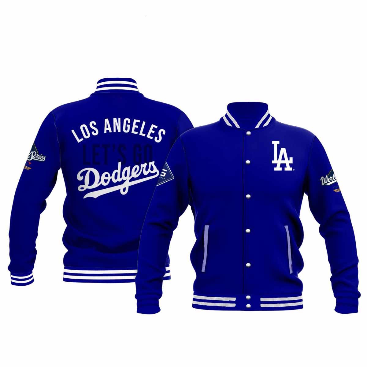 2025 Let's Go Dodgers Baseball Jacket 2025 Let's Go Dodgers Baseball Jacket