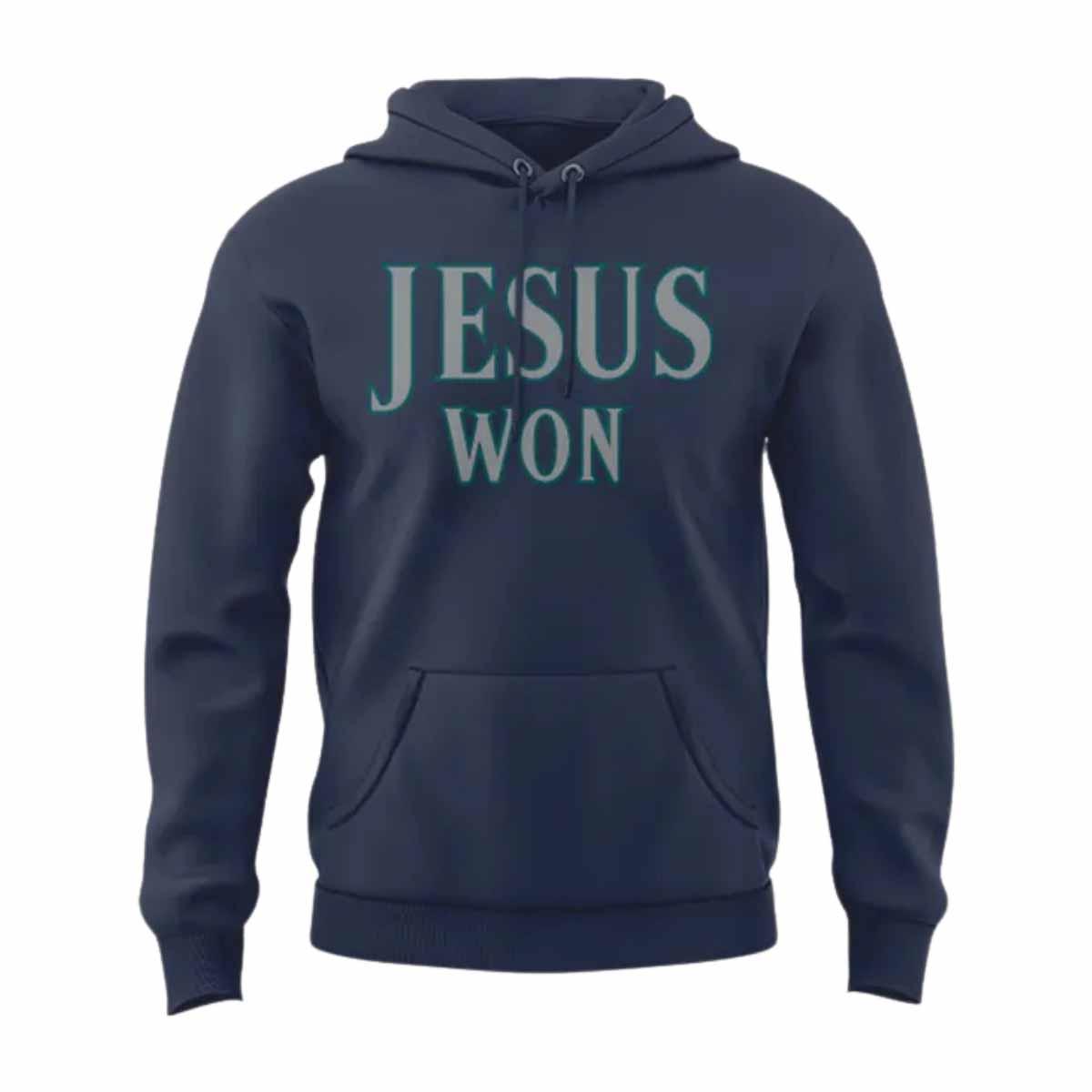 2025 Mariners Jesus Won Hoodie 2025 Mariners Jesus Won Hoodie