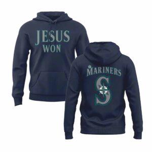2025 Mariners Jesus Won Hoodie