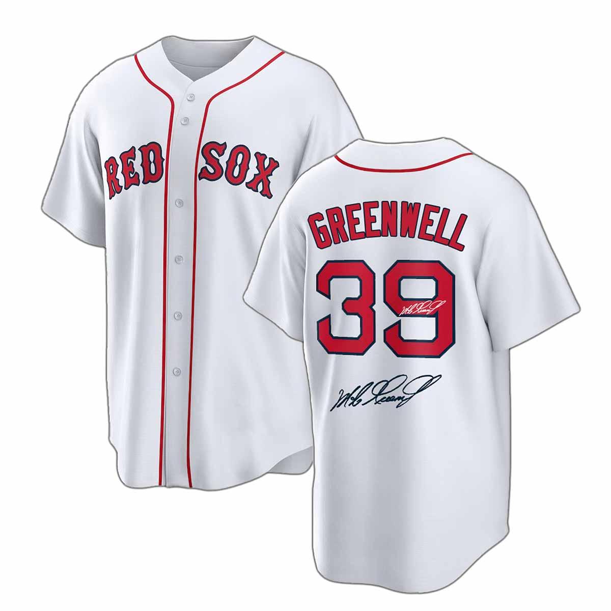 2025 Red Sox Greenwell Jersey 2025 Red Sox Greenwell Jersey