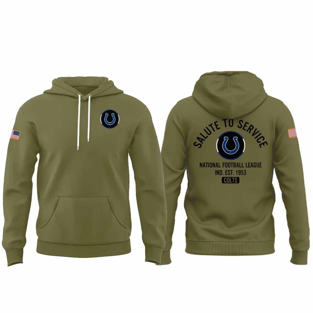 2025 Salute to Service Colts Hoodie 2025 Salute to Service Colts Hoodie