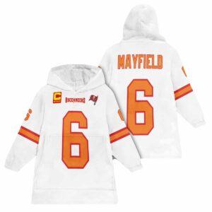 B.M 6 Captain Tampa Bay Football Unisex Blanket Hoodie B.M 6 Captain Tampa Bay Football Unisex Blanket Hoodie