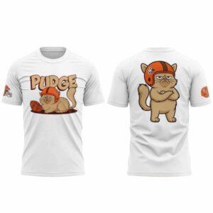 BGSU Football Pudge The Cat T-Shirt 2 BGSU Football Pudge The Cat T Shirt