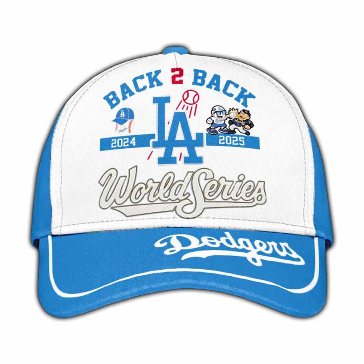 Back 2 Back 2024 2025 World Series Dodgers Hat Back 2 Back 2024 2025 World Series Dodgers Hat