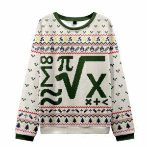 Beauty of Mathematics Ugly Christmas Sweater
