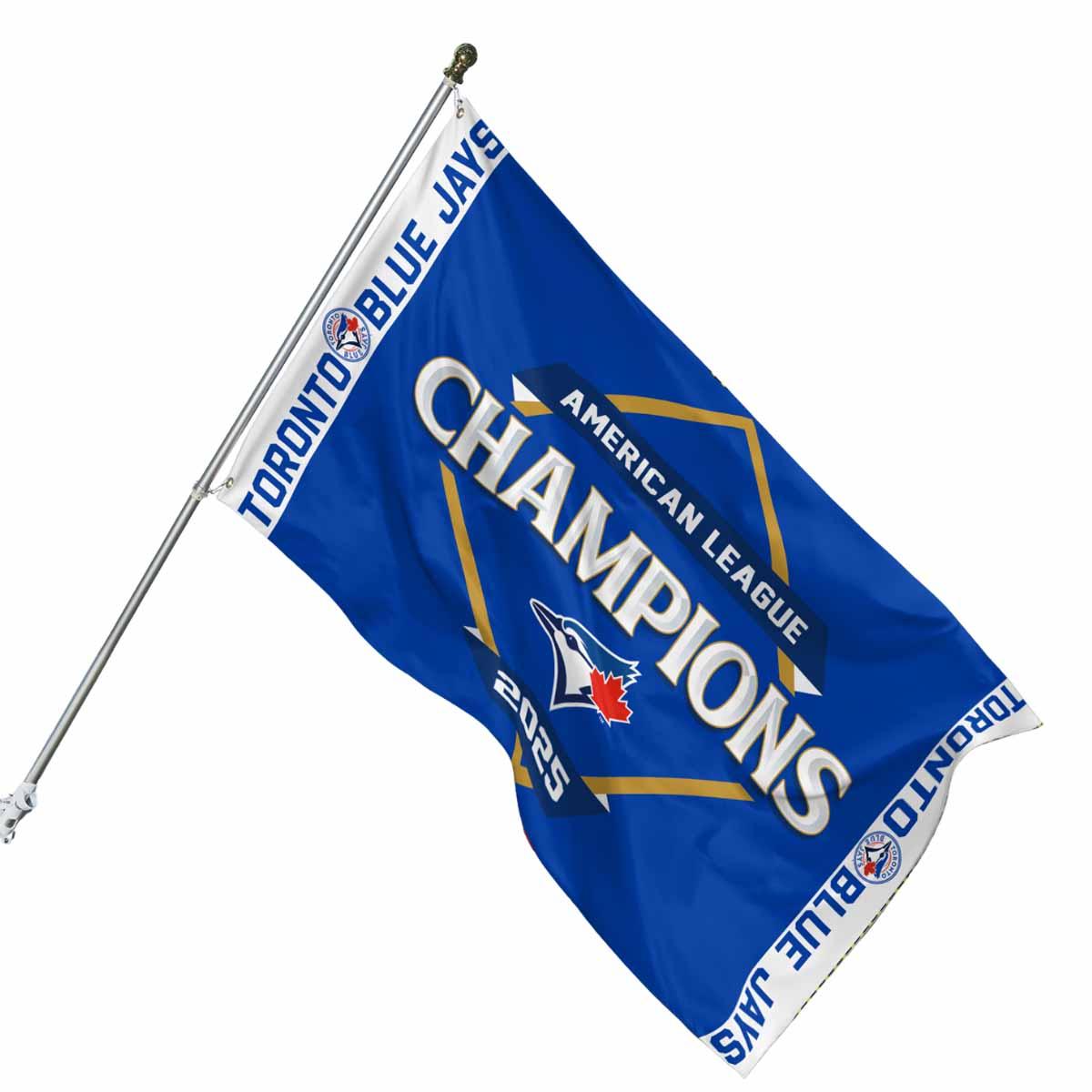 Blue Jays AL Champions 2025 Flag Blue Jays AL Champions 2025 Flag