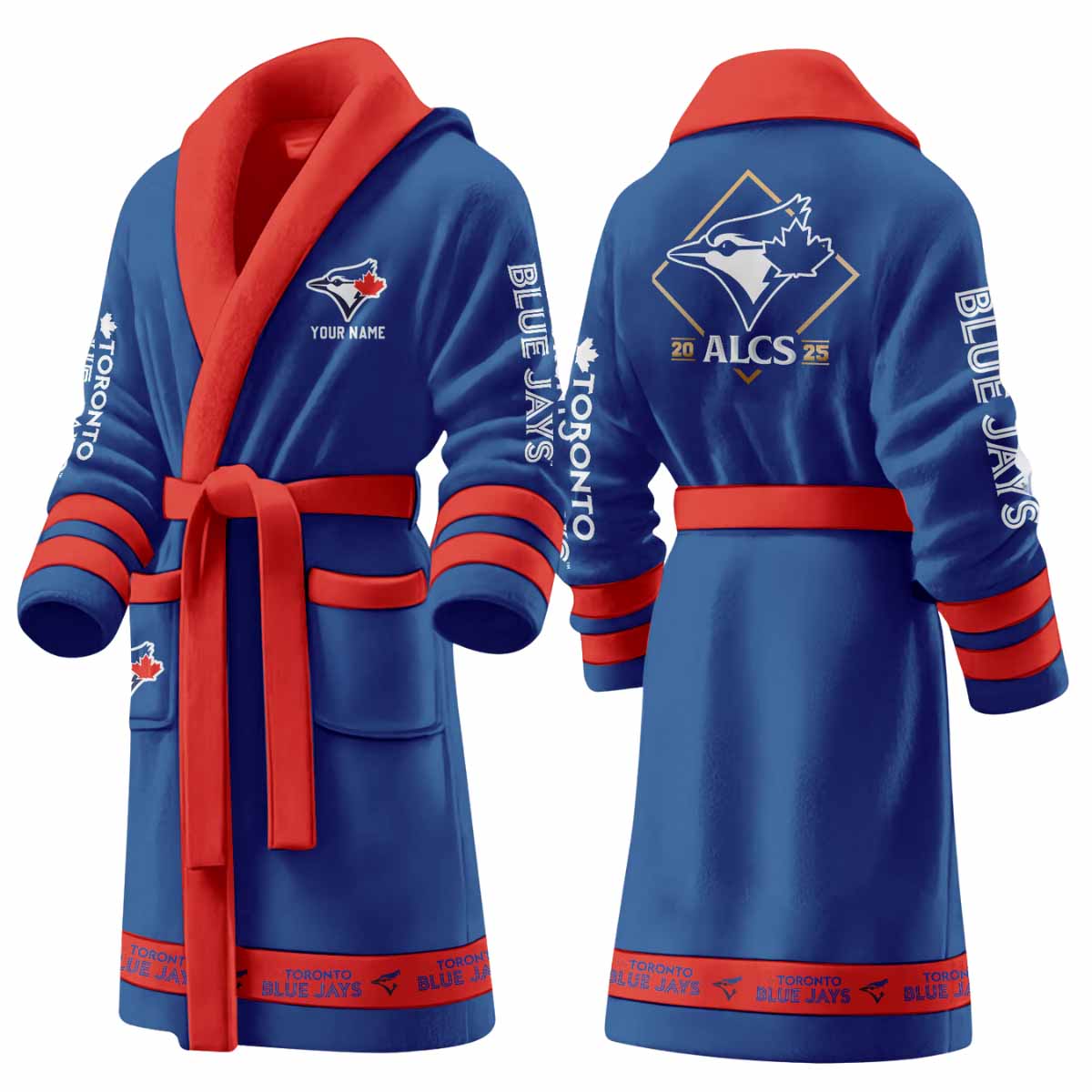 Blue Jays ALCS Champions 2025 Bathrobe Blue Jays ALCS Champions 2025 Bathrobe