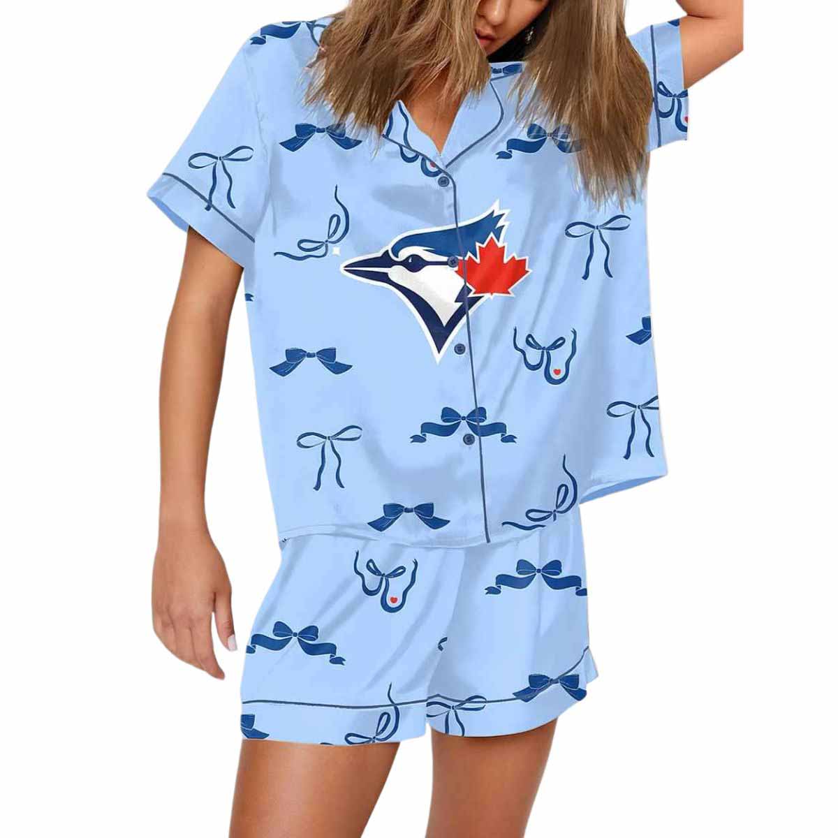 Blue Jays Baseball World Series Pajama Set Blue Jays Baseball World Series Pajama Set
