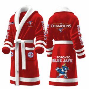 Blue Jays World Series 2025 Bathrobe 3 Blue Jays World Series 2025 Bathrobe