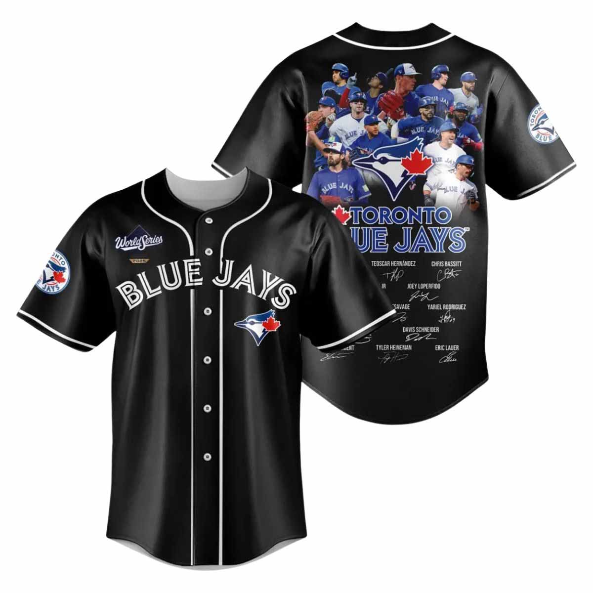 Blue Jays World Series 2025 Signature Jersey Blue Jays World Series 2025 Signature Jersey