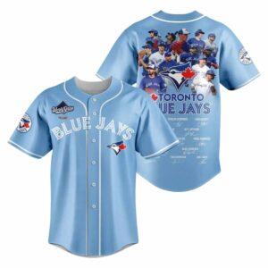 Blue Jays World Series 2025 Signature Jersey 2 Blue Jays World Series 2025 Signature Jersey