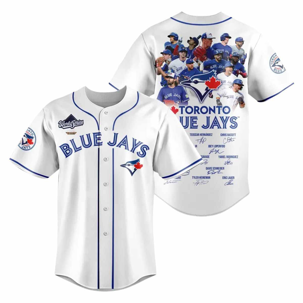 Blue Jays World Series 2025 Signature Jersey Blue Jays World Series 2025 Signature Jersey