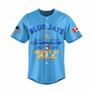 Blue Jays World Series Championship 2025 Jersey 1 Blue Jays World Series Championship 2025 Jersey