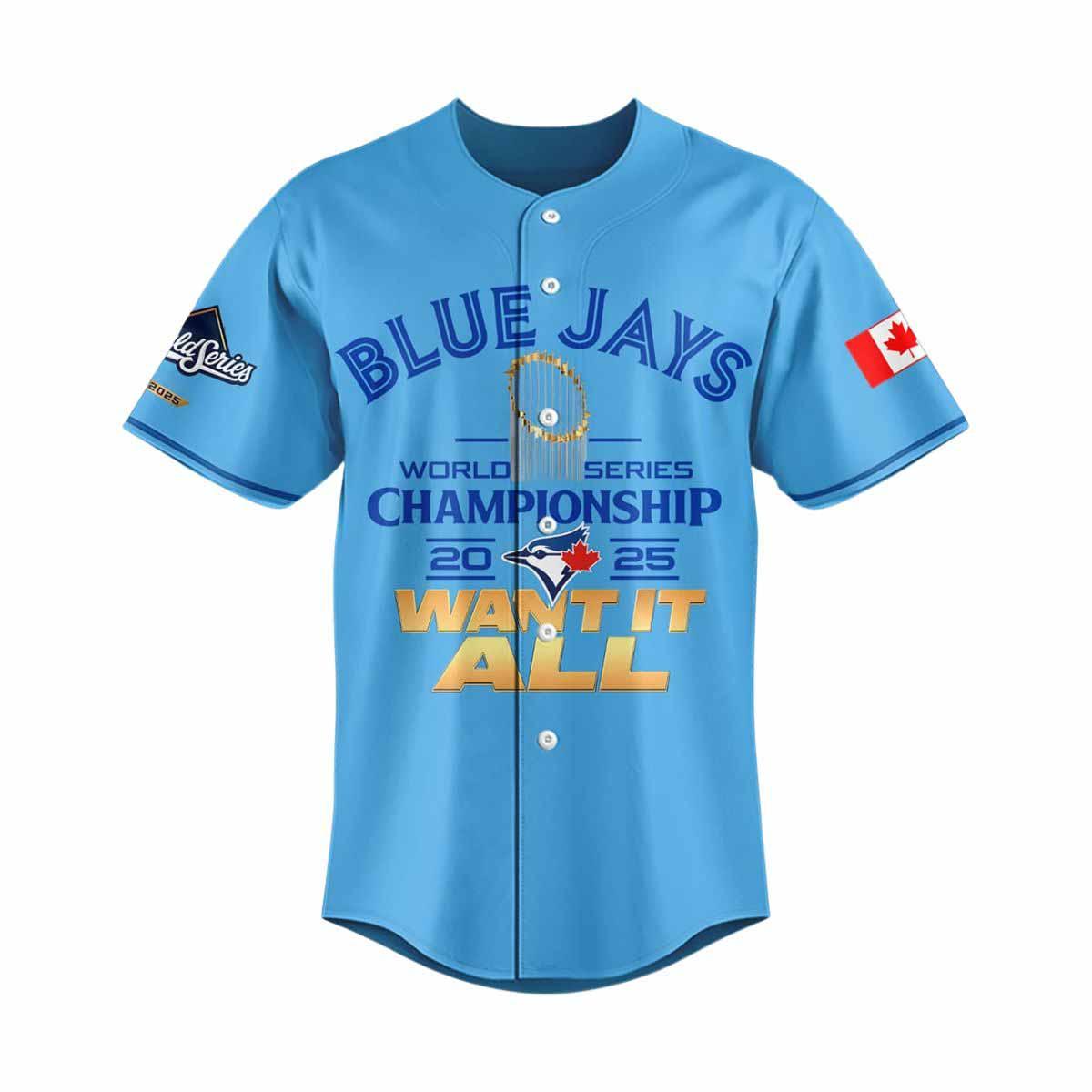 Blue Jays World Series Championship 2025 Jersey Blue Jays World Series Championship 2025 Jersey