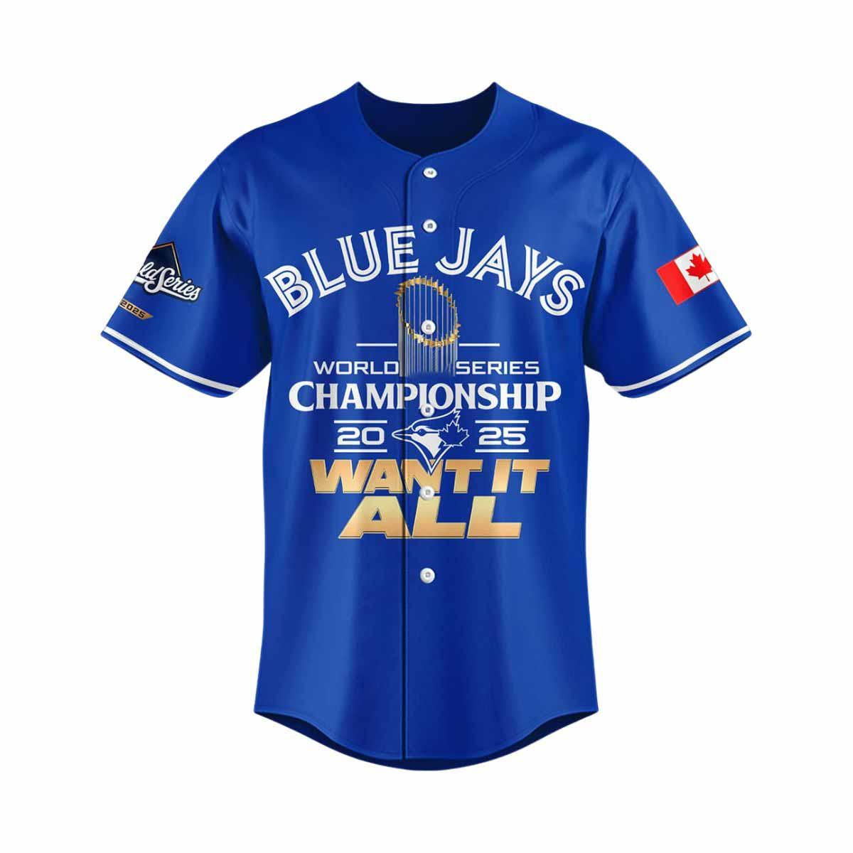 Blue Jays World Series Championship 2025 Jersey Blue Jays World Series Championship 2025 Jersey