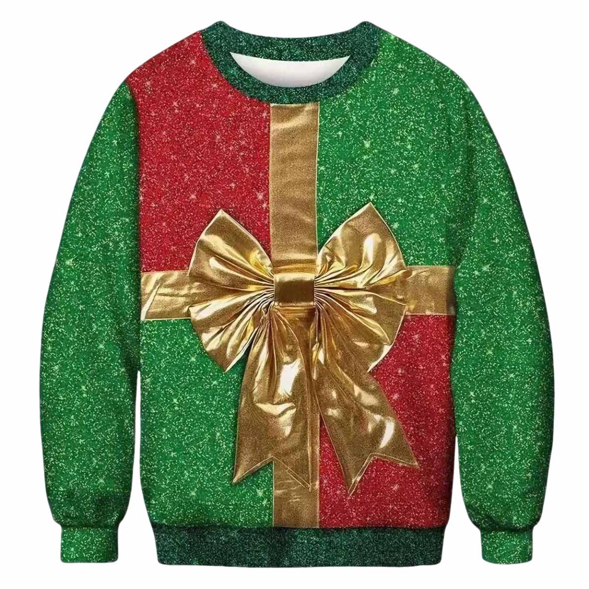Bow Ugly Christmas Sweater Bow Ugly Christmas Sweater