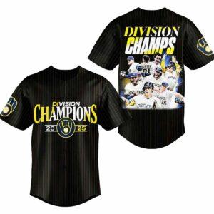 Brewers Division Champs 2025 Baseball Jersey