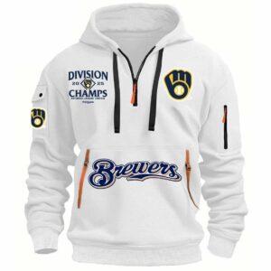 Brewers Division Champs 2025 Quarter Zip Hoodie