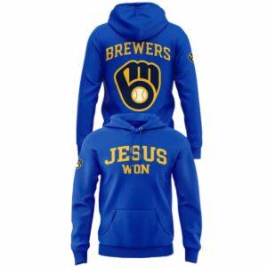 Brewers Jesus Won 2025 Shirt 1 Brewers Jesus Won 2025 Shirt