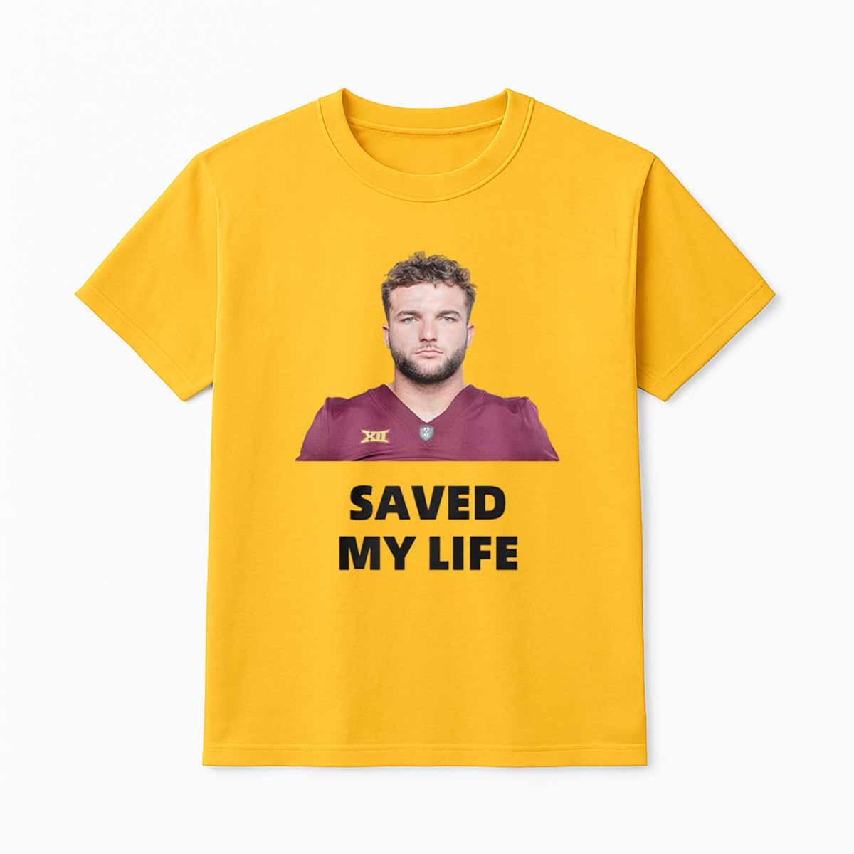 Cam Skattebo Saved My Life Shirt Cam Skattebo Saved My Life Shirt