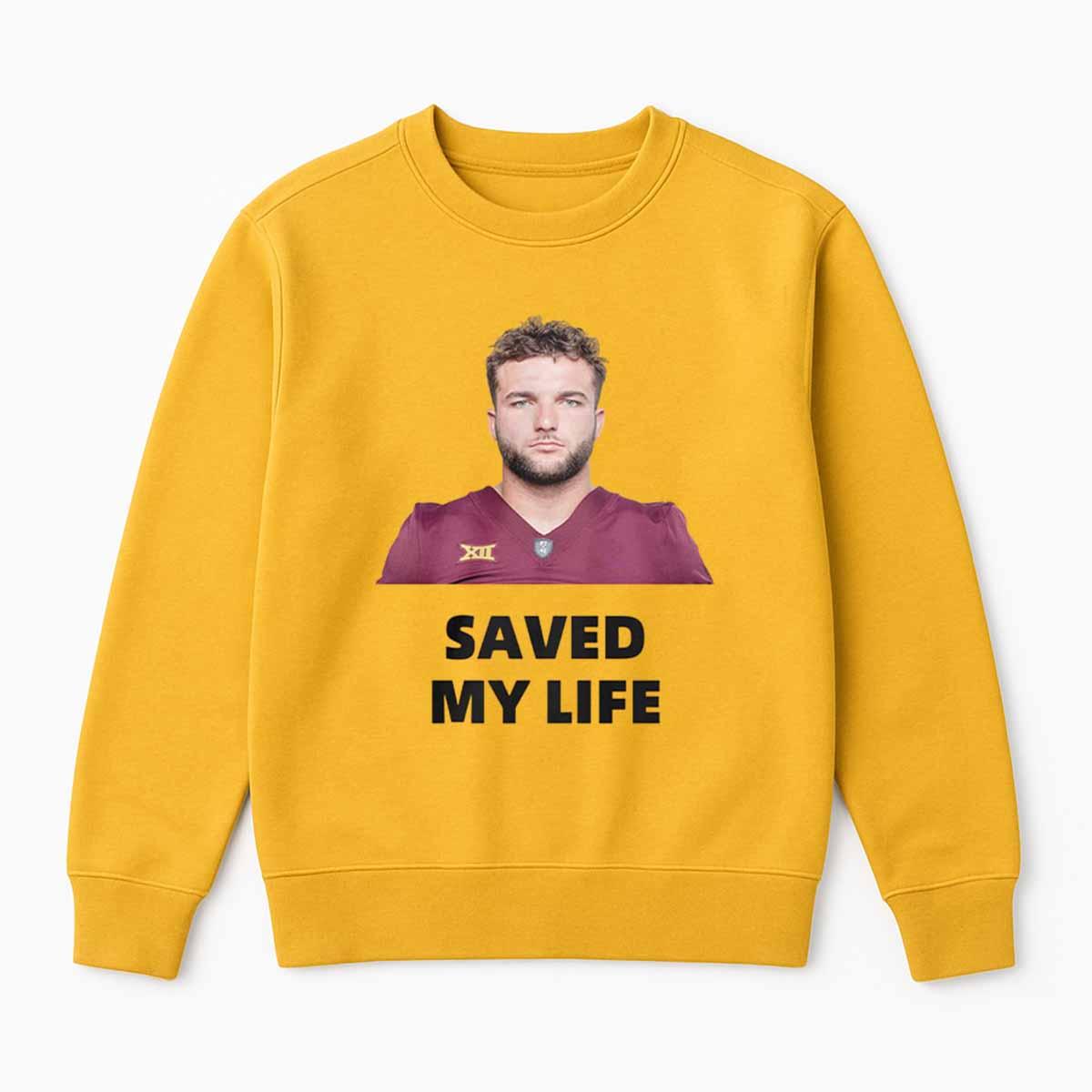 Cam Skattebo Saved My Life Shirt Cam Skattebo Saved My Life Shirt