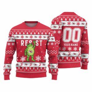 Chiefs Portland Frog Resist Ugly Christmas Sweater Chiefs Portland Frog Resist Ugly Christmas Sweater