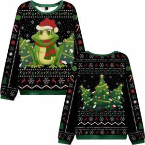 Christmas Frog Ugly Sweater Christmas Frog Ugly Sweater
