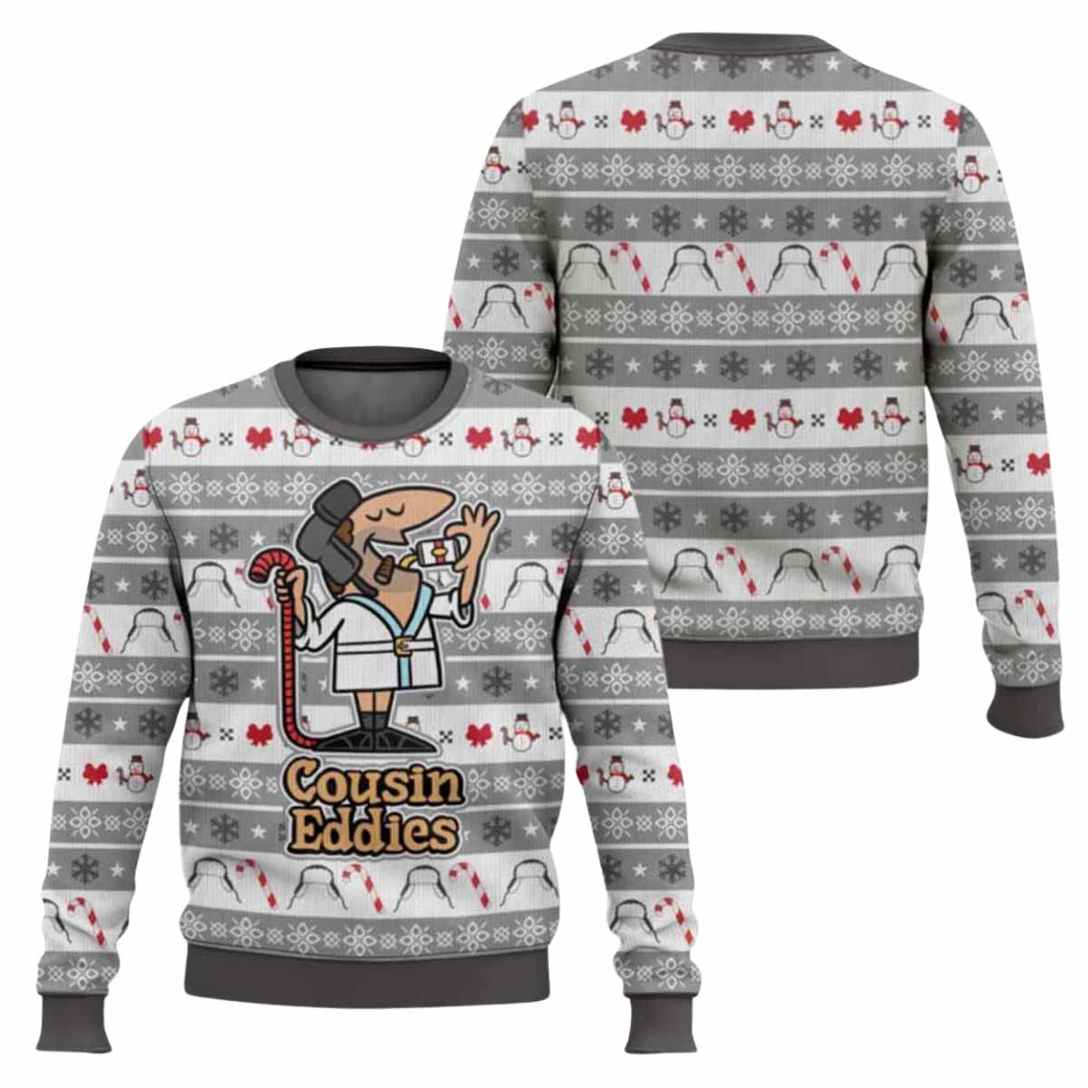 Cousin Eddie National Lampoon’s Vacation Ugly Christmas Sweater Cousin Eddie National Lampoons Vacation Ugly Christmas Sweater