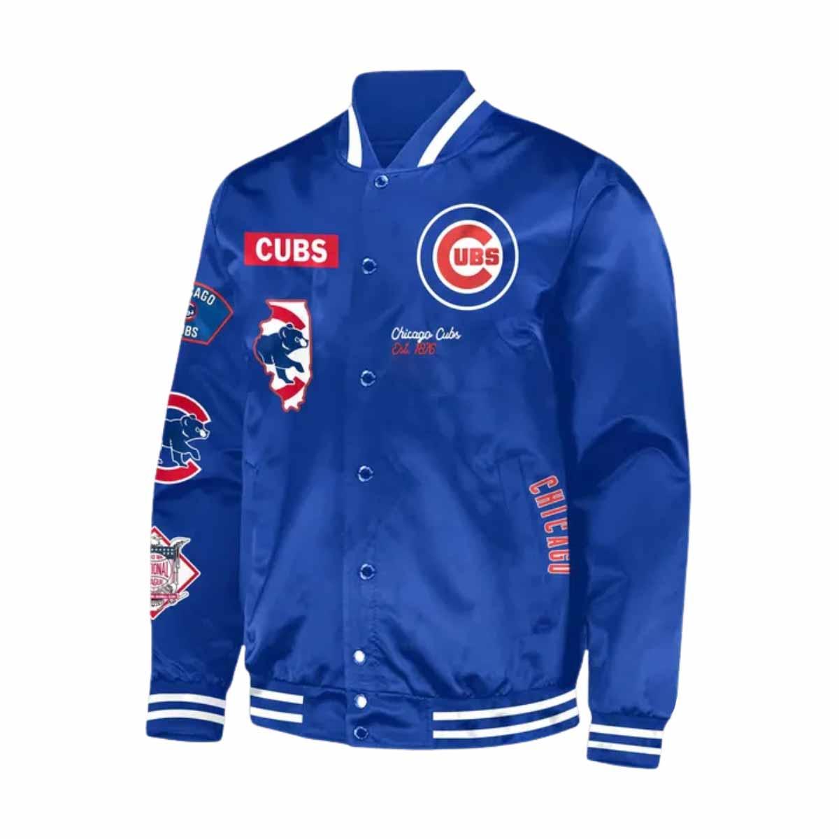 Cubs Best In The World CM Punk Second City Saint Jacket Cubs Best In The World CM Punk Second City Saint Jacket