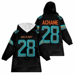 D.A 28 Miami Football Unisex Blanket Hoodie