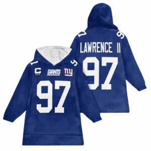 D.L 97 Captain Giants Football Unisex Blanket Hoodie D.L 97 Captain Giants Football Unisex Blanket Hoodie
