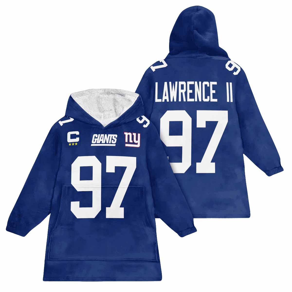 D.L 97 Captain Giants Football Unisex Blanket Hoodie D.L 97 Captain Giants Football Unisex Blanket Hoodie