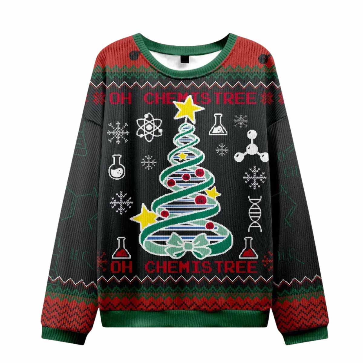 DNA Tree Ugly Christmas Sweater DNA Tree Ugly Christmas Sweater