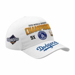 Dodgers 9X 2025 World Series Champions Cap
